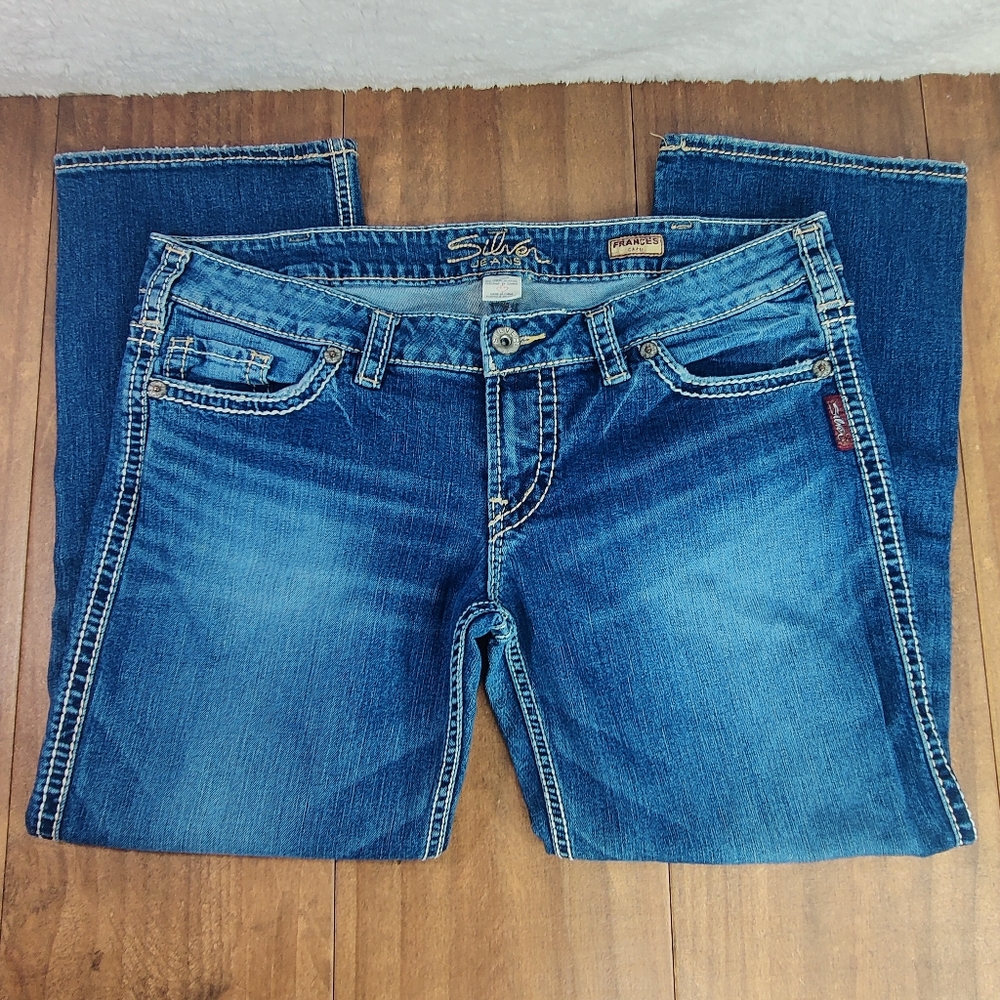 Silver Jeans Frances Capri